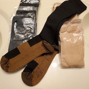 Copper compression 20-30mmHg socks unisex